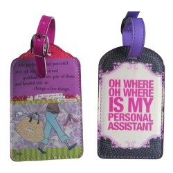 PU Travel Luggage Tag